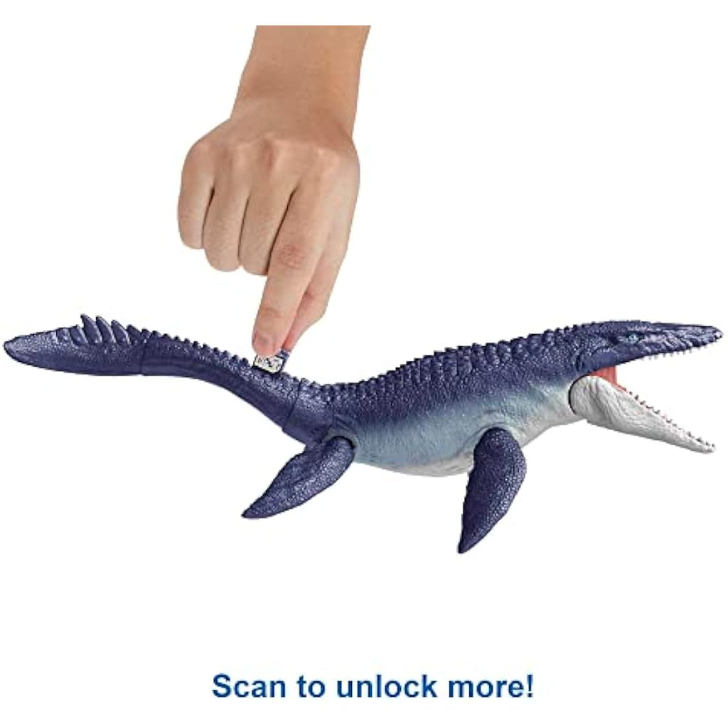 Jurassic World Mosasaurus Action Figure – Recycled Plastic Dinosaur Toy