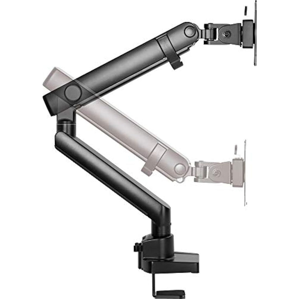 ICY BOX Monitor Mount – 32" VESA Steel Stand for 1 Display | Black