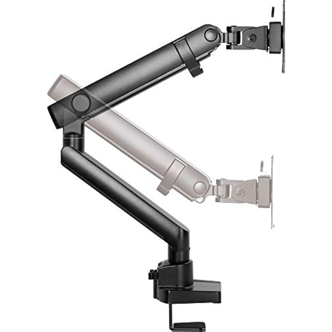 ICY BOX Monitor Mount – 32" VESA Steel Stand for 1 Display | Black