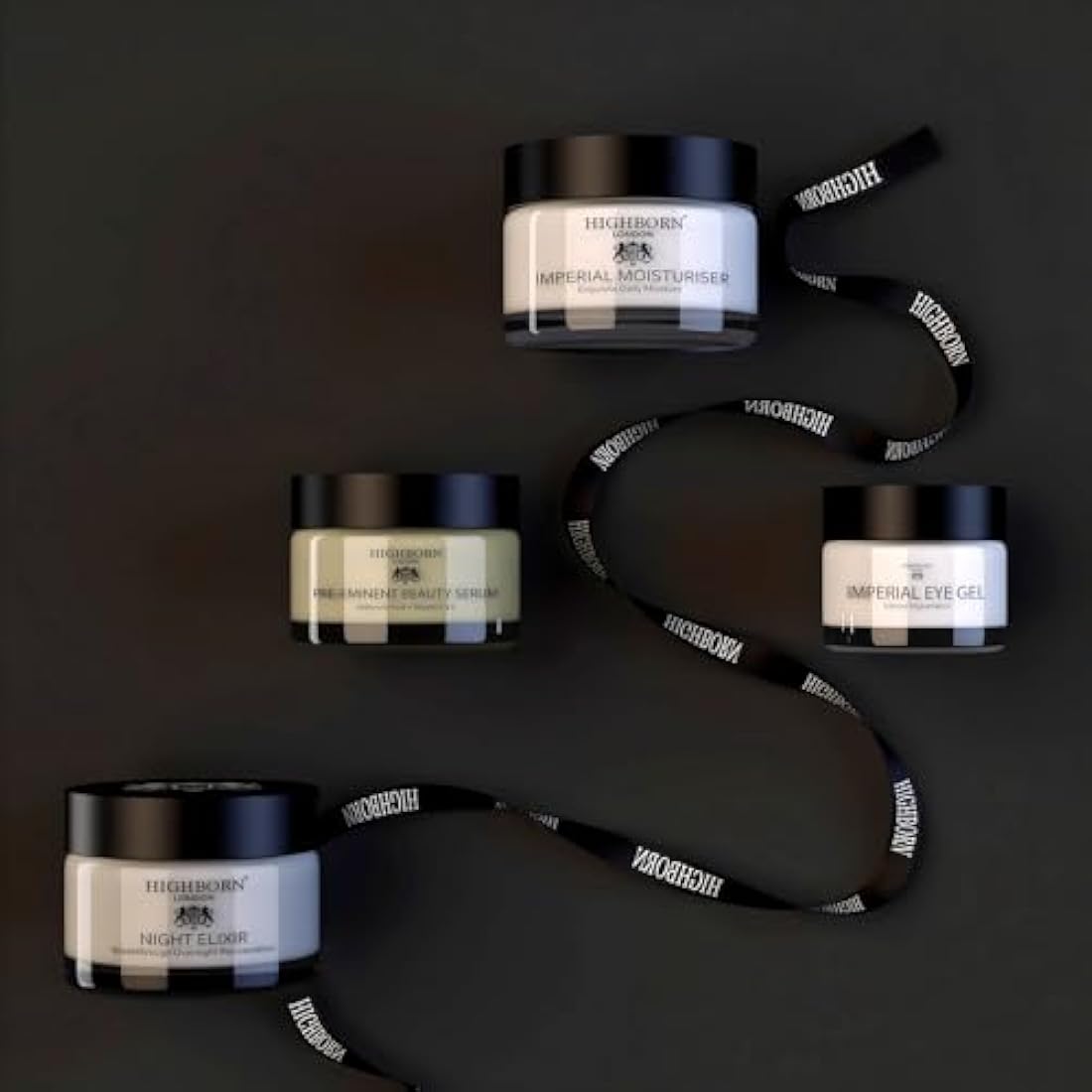 HighBorn London Anti-Aging Skincare Set | 4-Step Retinol & Collagen Kit