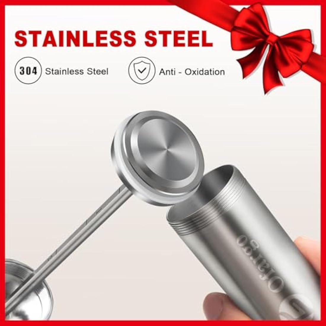 Ofargo Stainless Steel Meat Injector Syringe - 2oz BBQ Marinade Kit