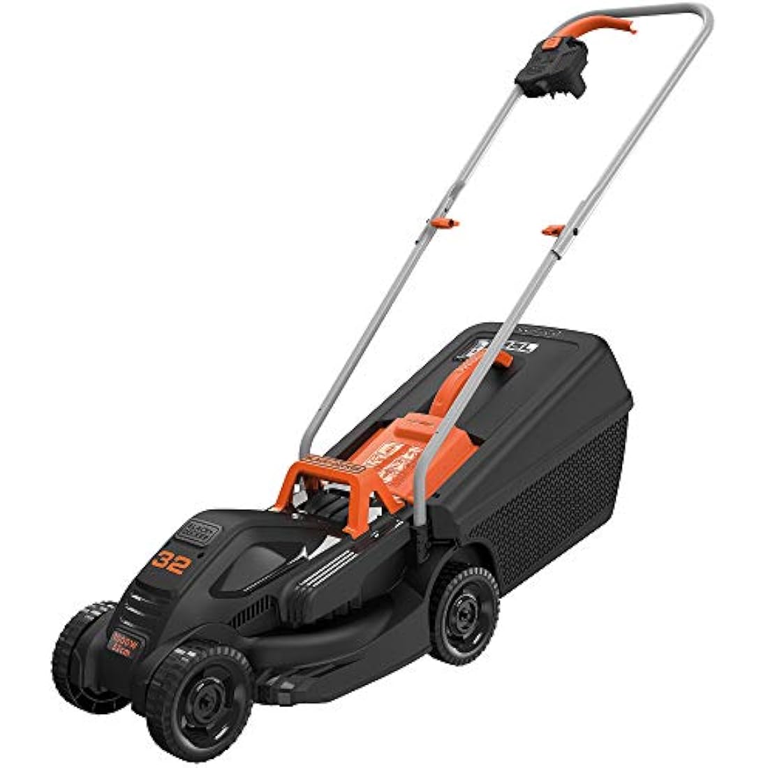 Black+Decker Electric Lawnmower & Trimmer Kit | 1000W | 32cm