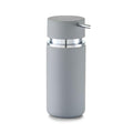 Zeller Ceramic Soap Dispenser in Grey – Modern Lotion Pump, 16cm