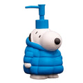 Franco Soap Lotion, Resin, Blue-Snoopy Puffer Coat Pump Dispenser