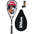 Wilson Hyper Hammer 120 PH Squash Racket with 3 Dunlop Squash Balls