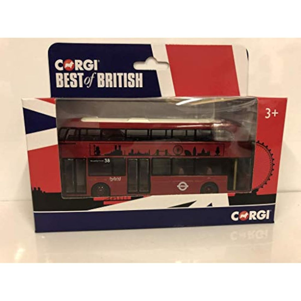Corgi New Routemaster London Bus – Diecast Model Vehicle, Red