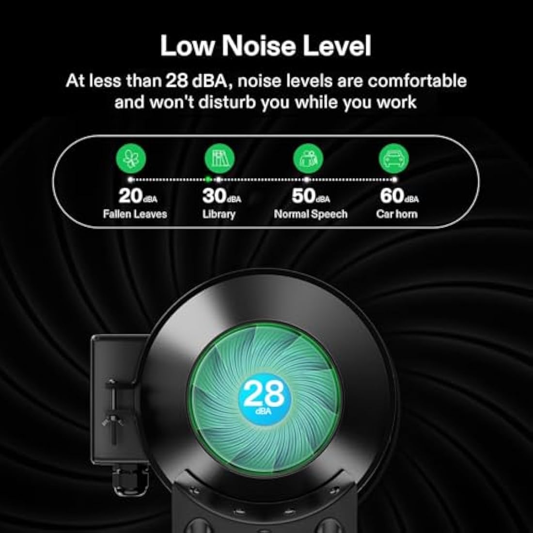 Vivosun PRO G4 Smart Grow Tent Ventilation Kit with 10cm Duct Fan