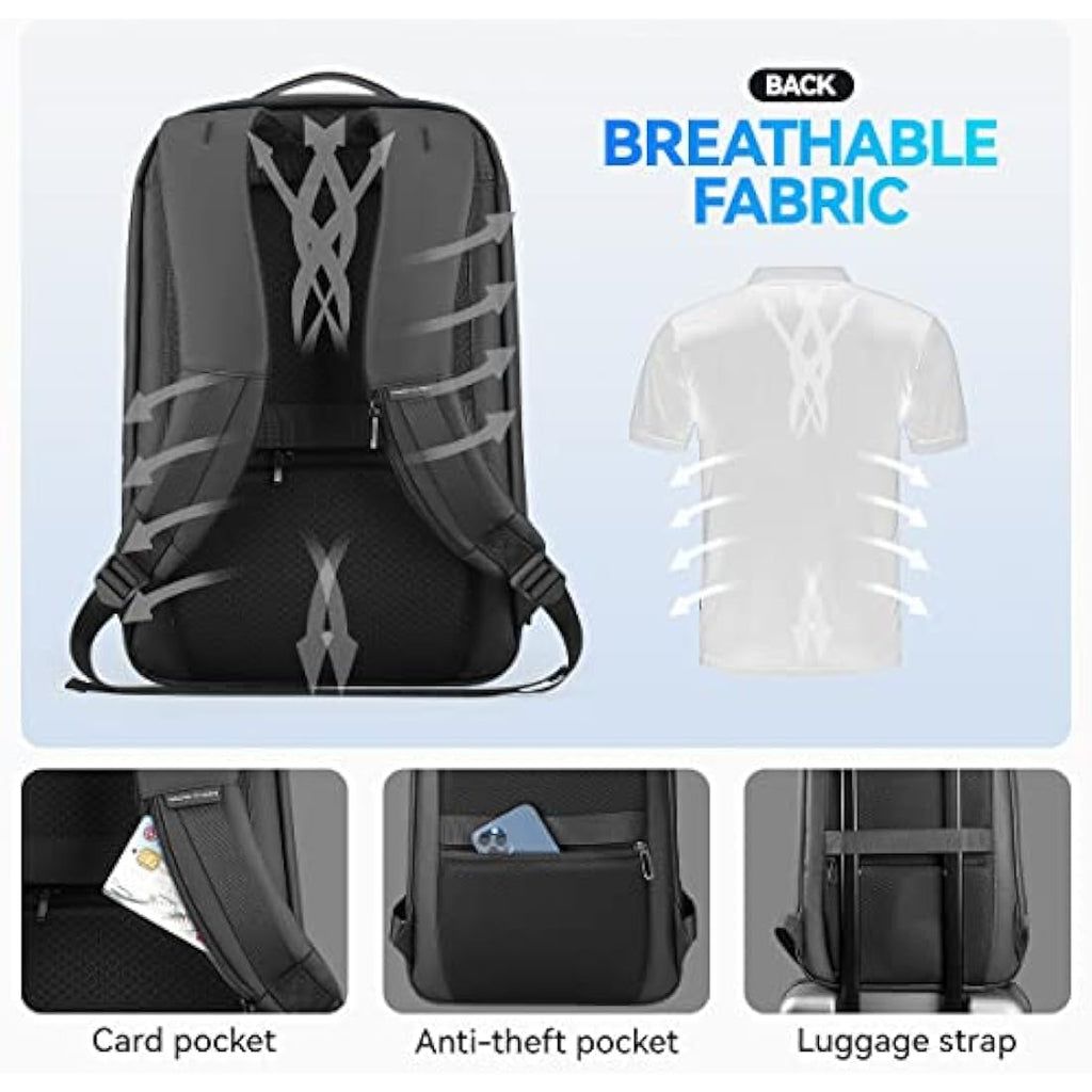 Mark Ryden Slim Hard Shell Laptop Backpack | 15.6 Inch Waterproof Business Bag