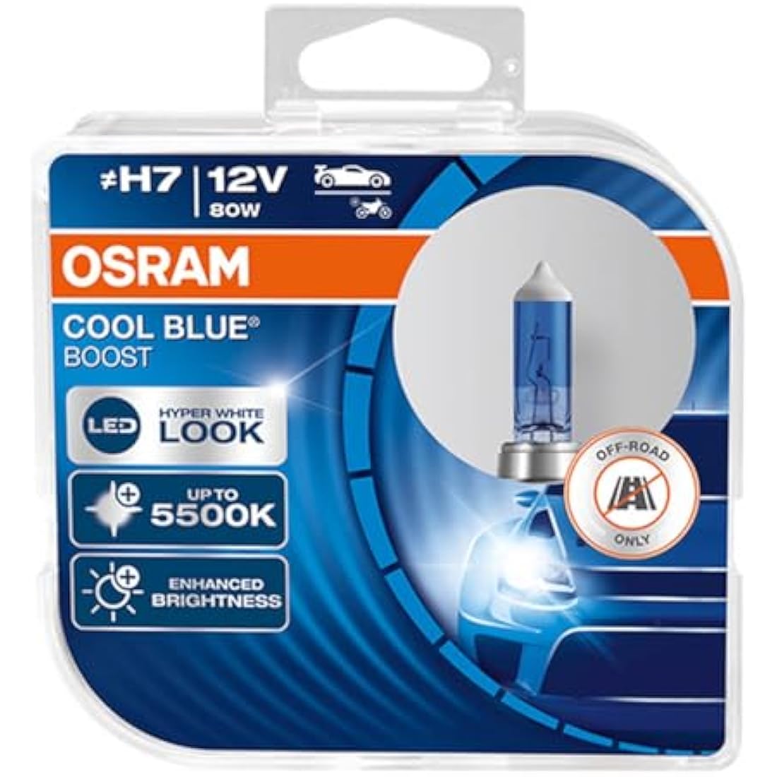 OSRAM XENARC D1S HID Headlamp – Hyper Blue 66140CBB (2 Lamps)