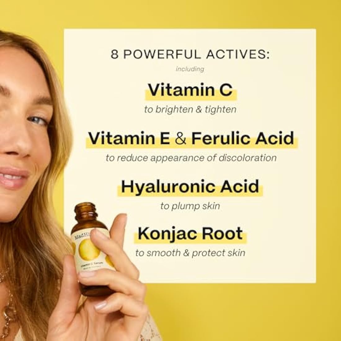 Mad Hippie Vitamin C Serum 2-Pack | Brightening Face Serum with Vitamin E