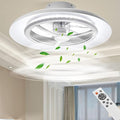 BKZO 55cm Modern Ceiling Fan with Light – Stepless Dimming & 24 Speeds