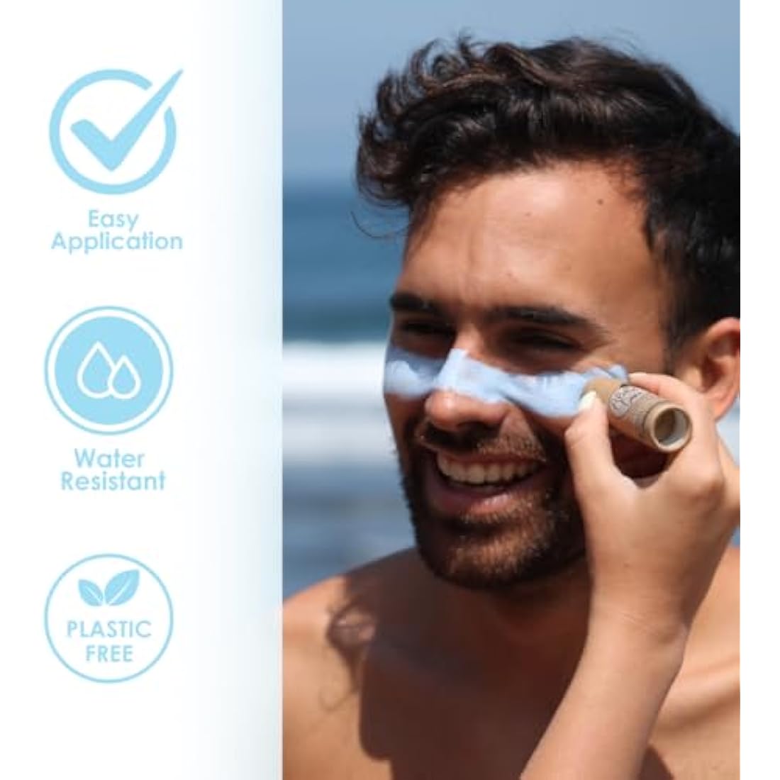 Aloha Sun Stick SPF 50+ Mineral Sunscreen for Surfing - 3-Pack