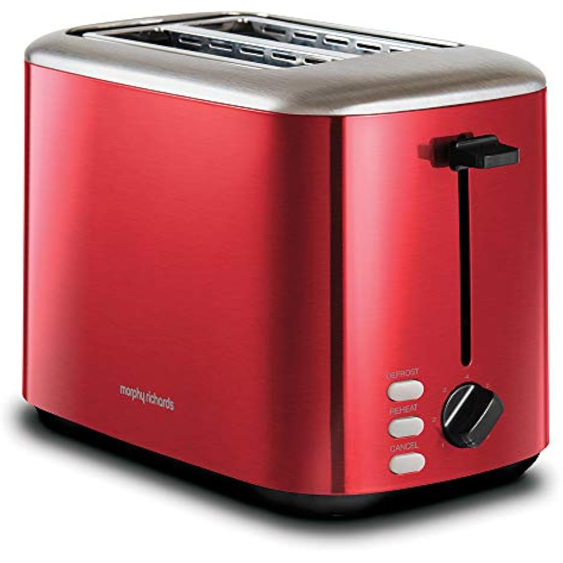 Morphy Richards Equip 2-Slice Toaster – Red Stainless Steel – 222066