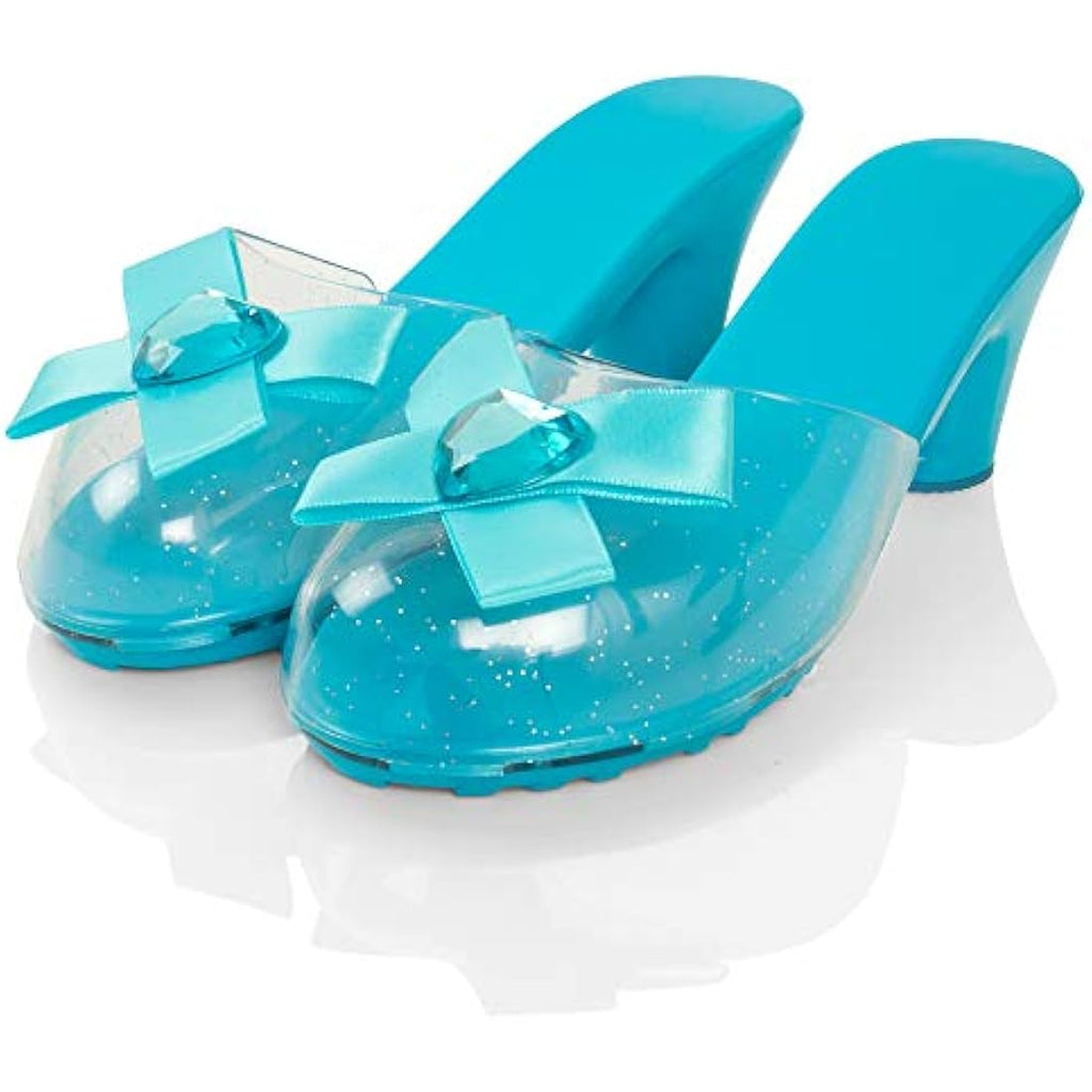 Jolof Store Princess Dress Up Shoes - 3 Pair Jelly Shoe Set for Girls