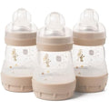 MAM Easy Start Anti-Colic Baby Bottles | 3 Pack | 160ml | Beige