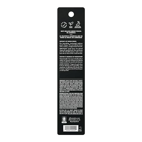 e.l.f. Instant Lift Brow Pencil – Natural Brown Dual-Sided Definer
