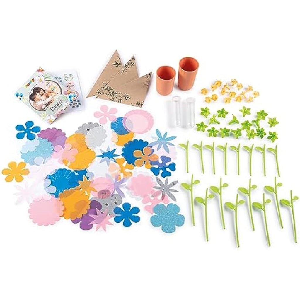 Smoby Flower Market – DIY Creative Flower Craft Kit for Kids Ages 3-7