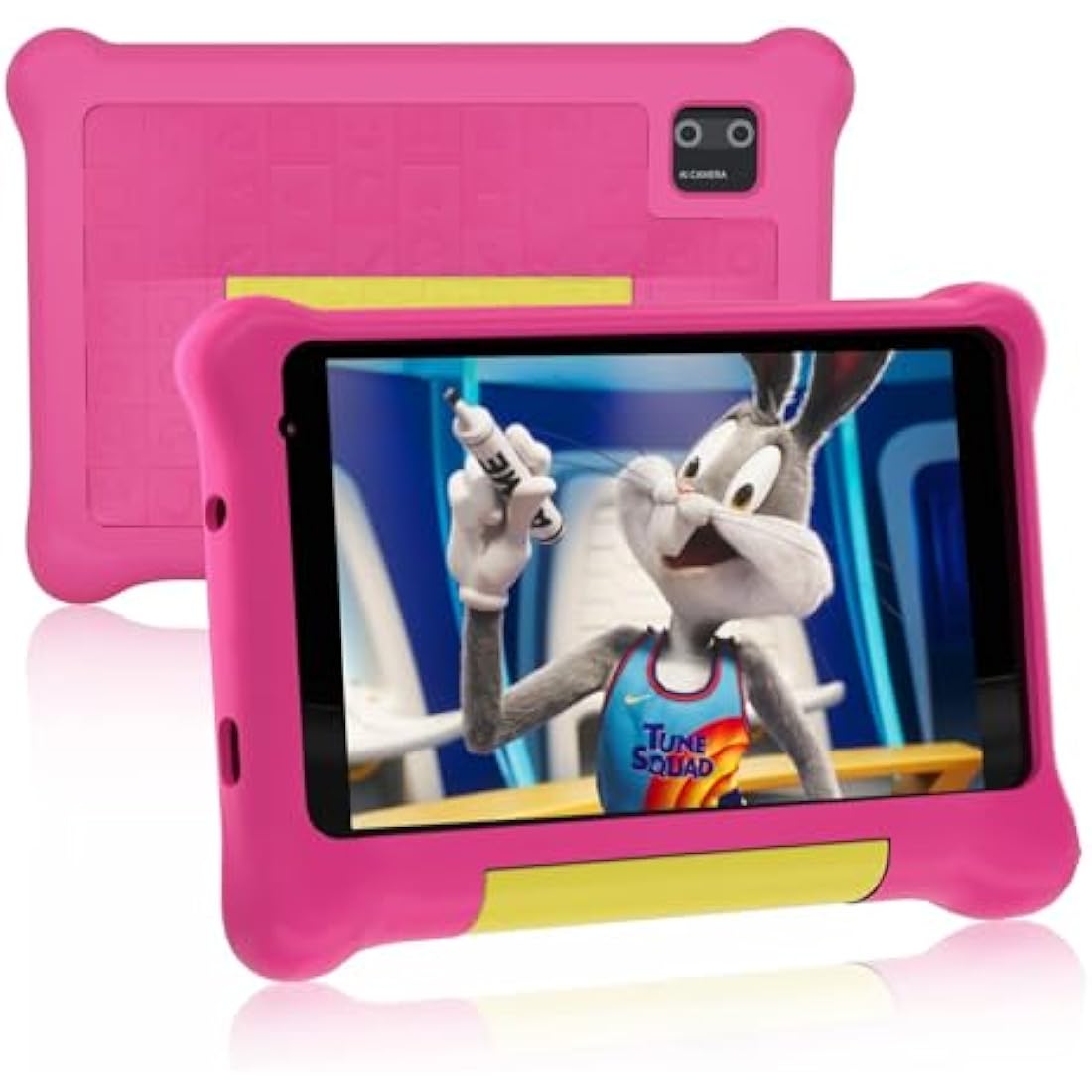 Ainmel 7 Inch Kids Tablet - Android 13, 5GB RAM, Parental Control (Pink)