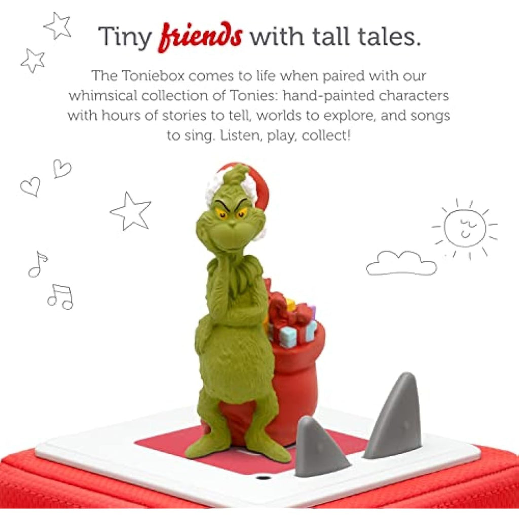 Tonies Dr. Seuss The Grinch Audio Toy Figurine for Toniebox - 27 Min