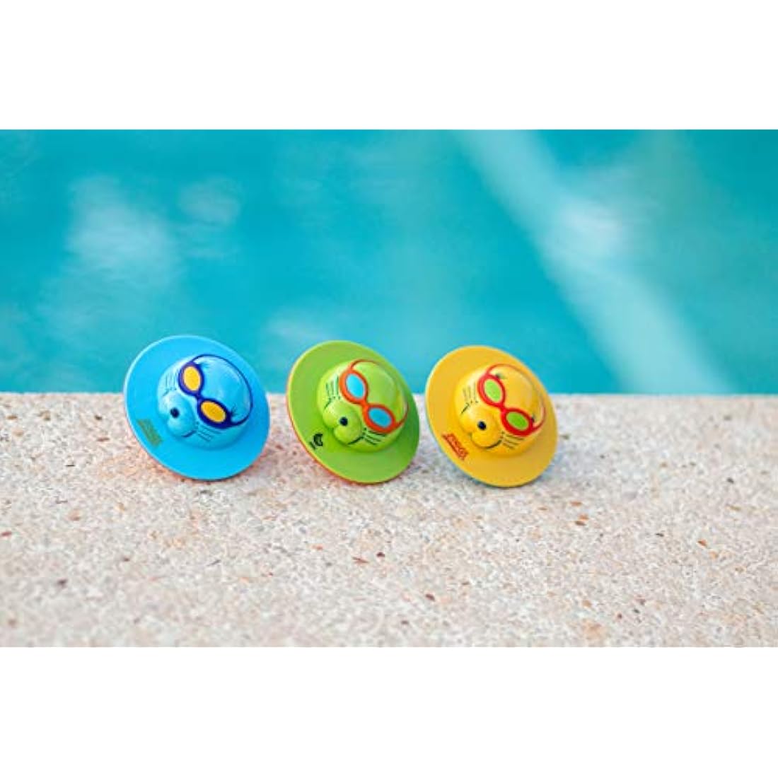 Zoggs Seal Flips Pool Water Toy – BPA Free Floating Bath Toys, 3 Pack