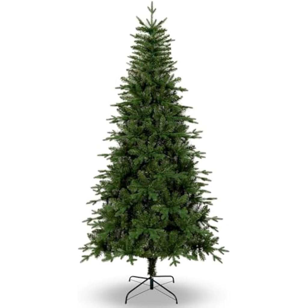 Uten 6ft Artificial Christmas Tree – Realistic PE & PVC Hinged Tree