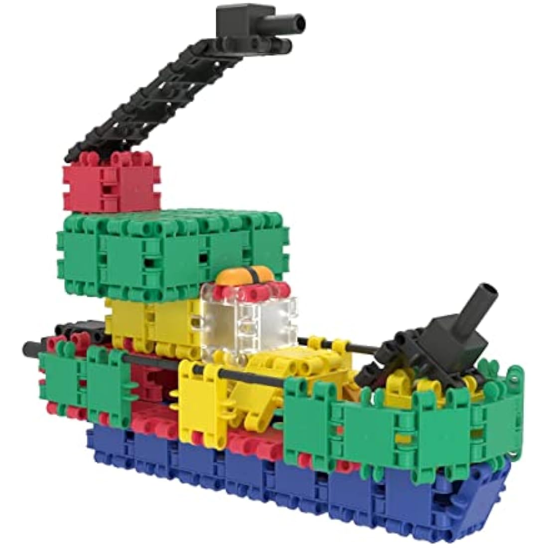 Clics STEM Construction Toys – 560pc Recycled Plastic Building Blocks