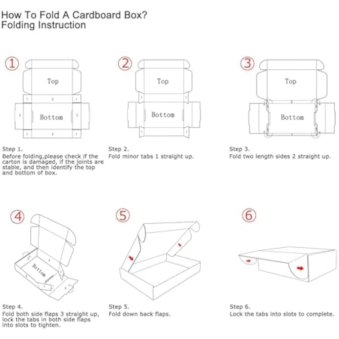 RLAVBL Small White Corrugated Shipping Boxes - 4x4x2 Inch, 25 Pack