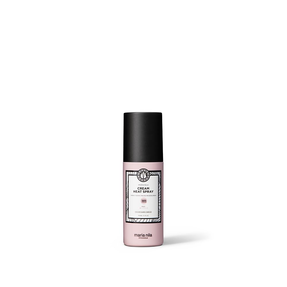 Maria Nila Cream Heat Spray – Vegan Hair Protectant with Pea Protein