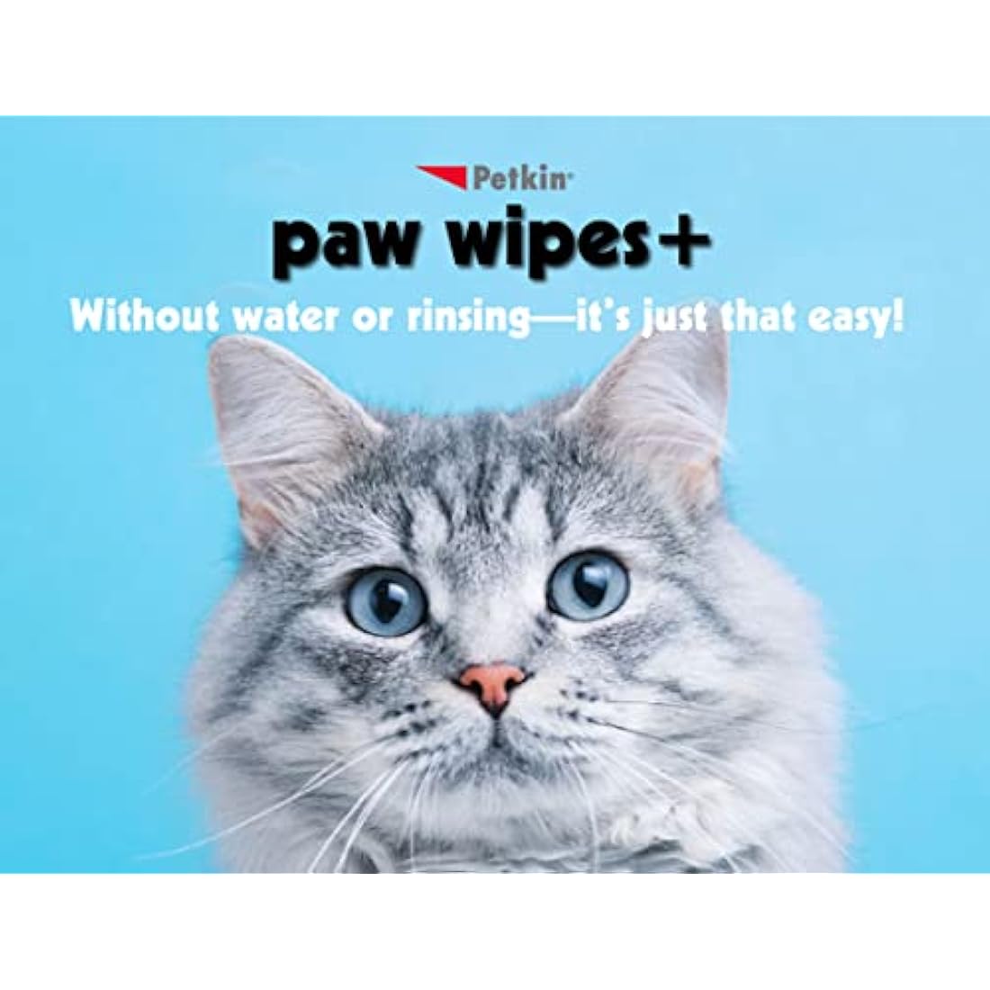 Petkin Paw Wipes – Extra Soft Pet Cleaning Wipes for Dogs & Cats, 100ct
