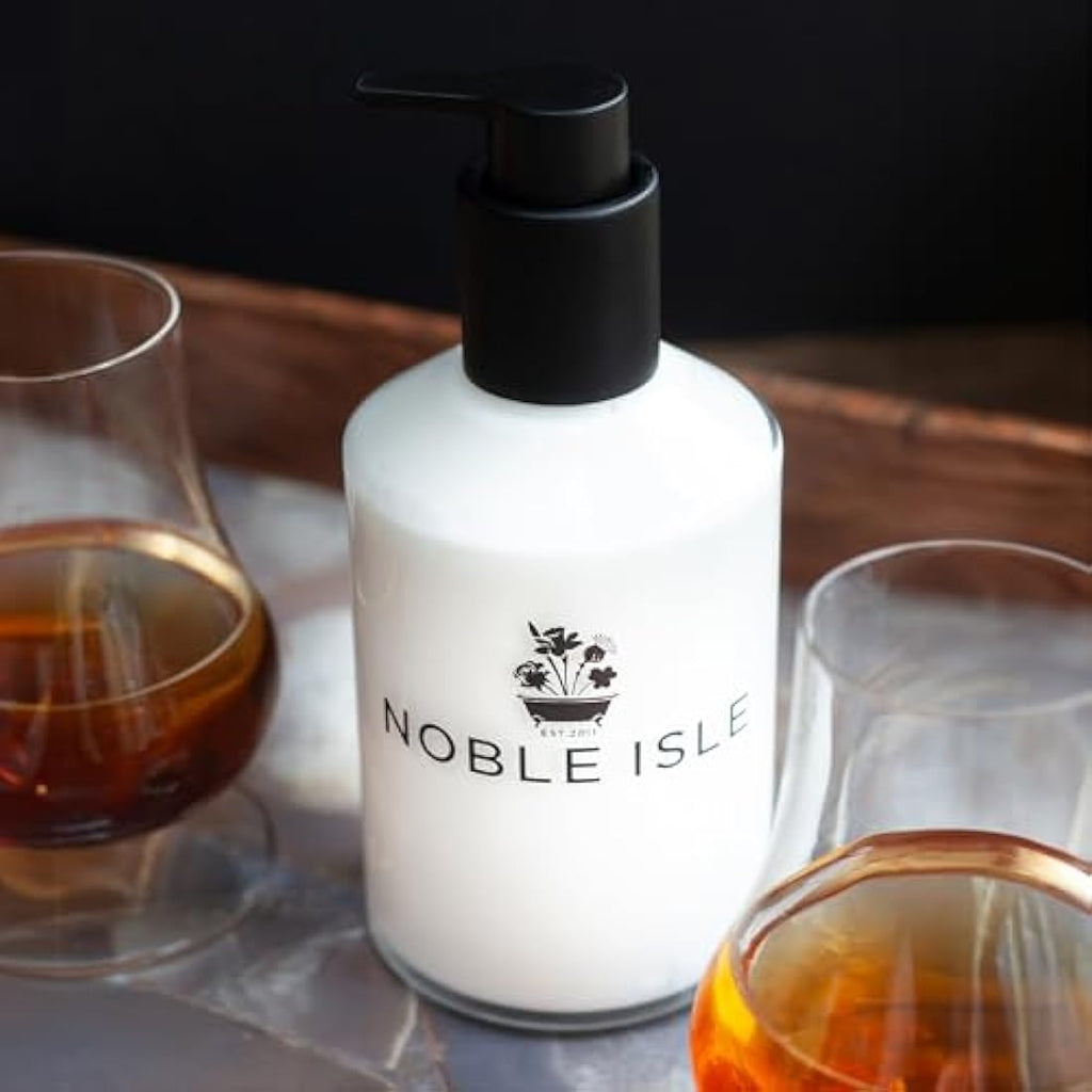 Noble Isle Whisky & Water Luxury Hand Lotion - Vegan & Hydrating (300ml)