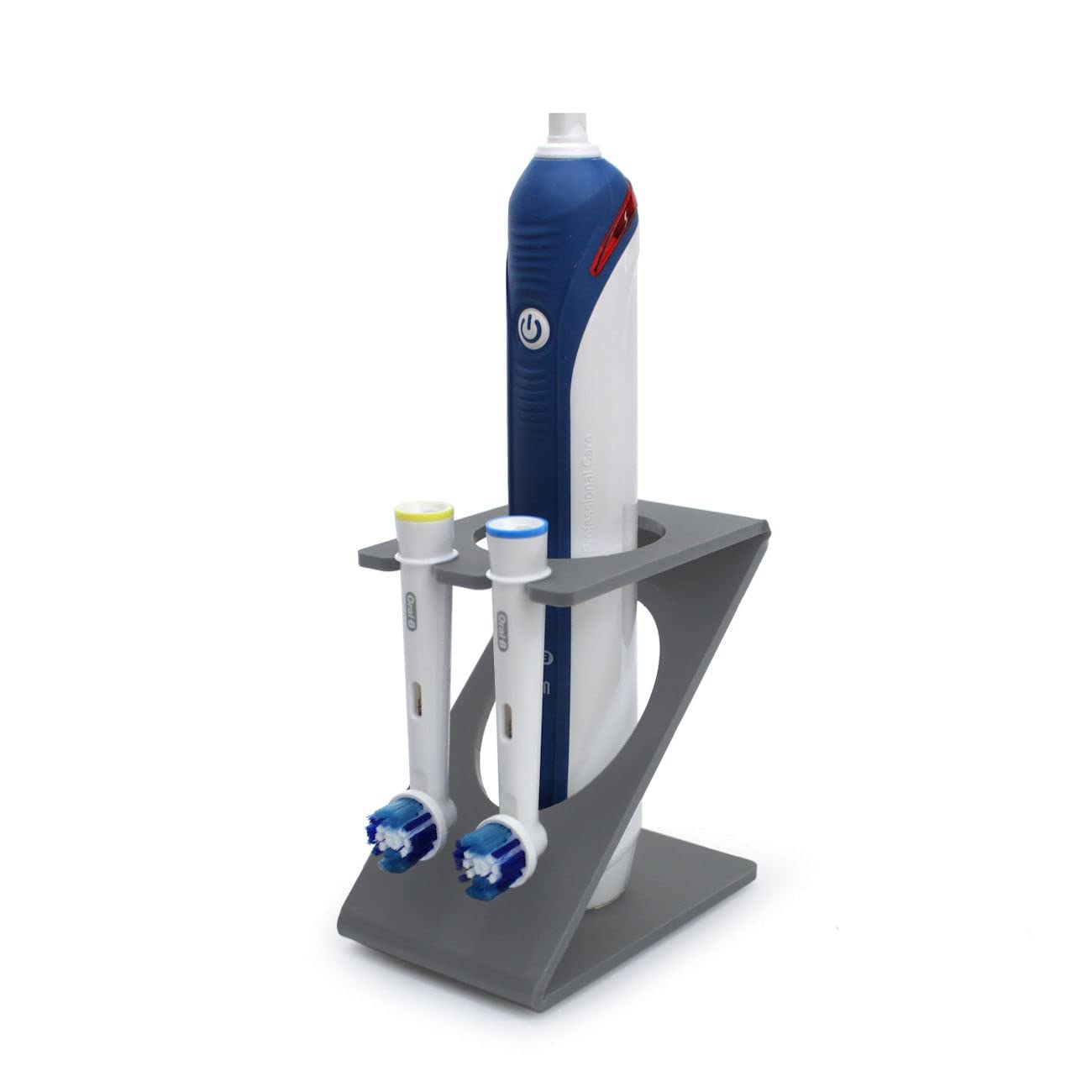 Jolof Store Electric Toothbrush & Head Holder Stand for Oral B | Matt Grey
