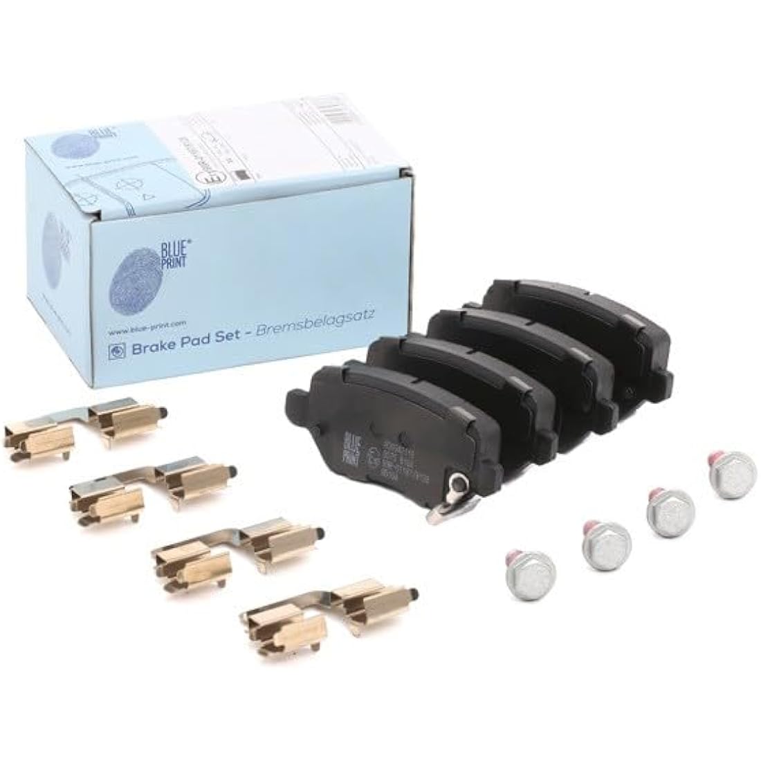 Blue Print ADG042116 Disc Brake Pad Set for Car Maintenance