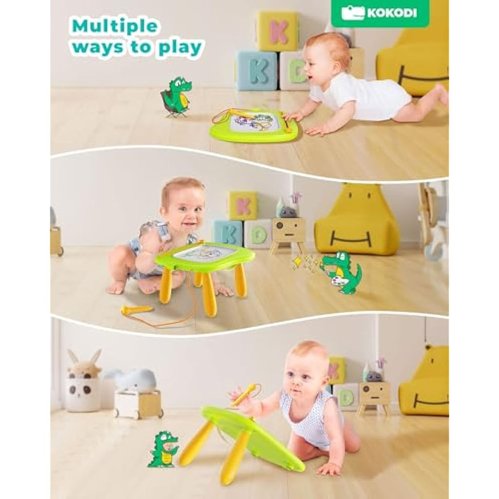 Kokodi Magnetic Drawing Board - Educational Writing Tablet for Toddlers