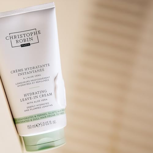 Christophe Robin Hydrating Leave-In Cream – Frizz Control Hair Treatment
