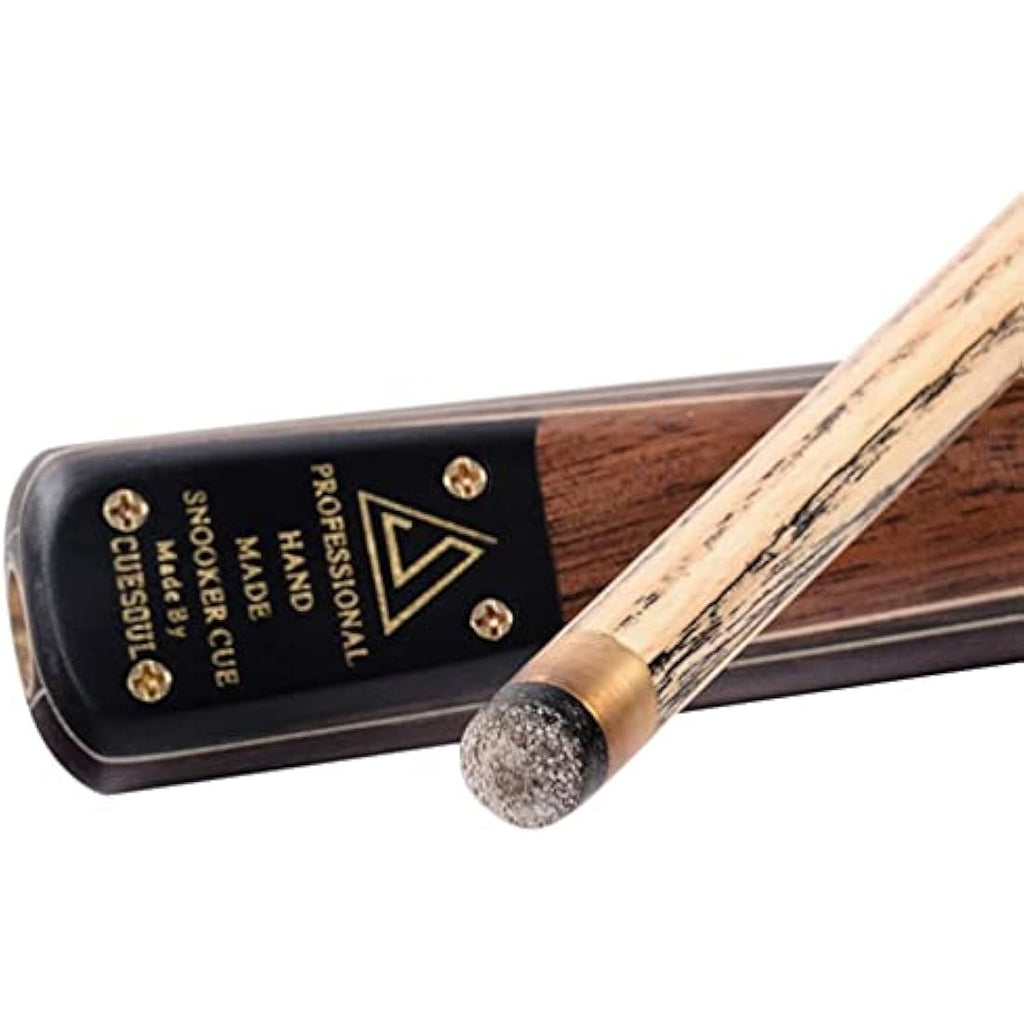 CUESOUL 57" Rosewood 3/4 Snooker Cue Set with Case and Extension