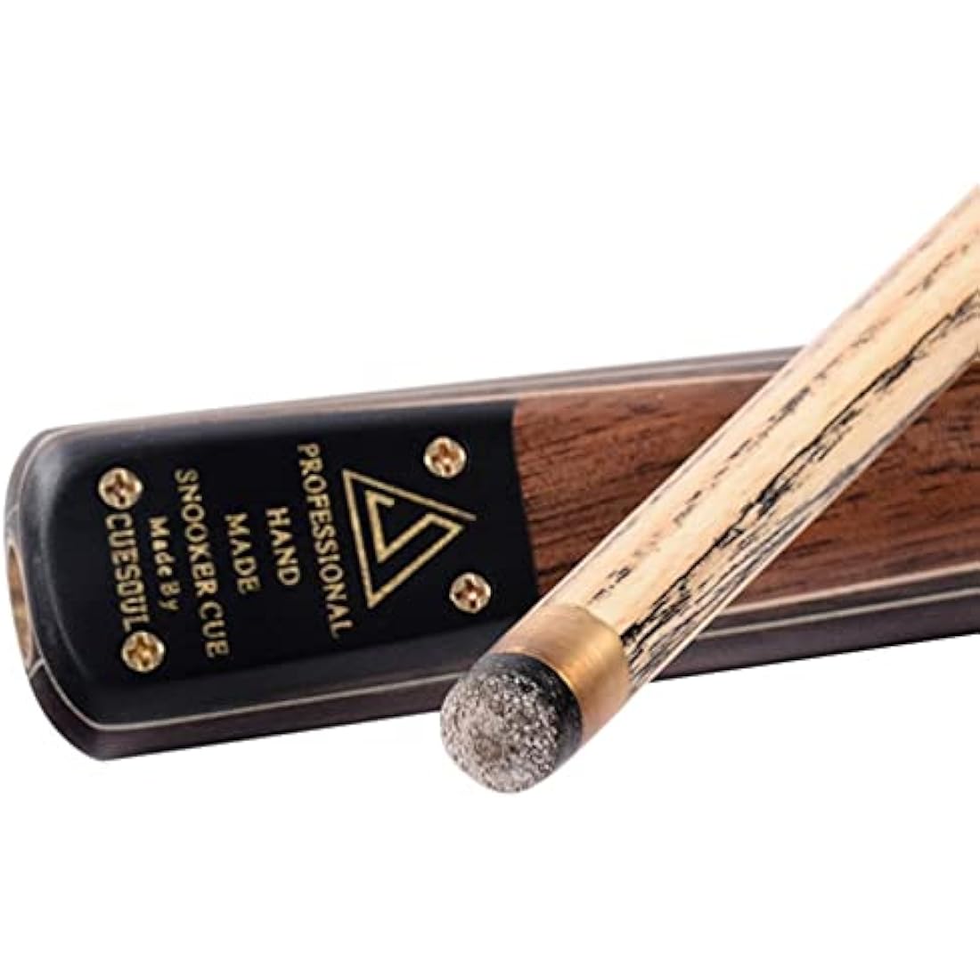 CUESOUL 57" Rosewood 3/4 Snooker Cue Set with Case and Extension
