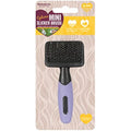 Rosewood Mini Slicker Brush for Rabbits & Guinea Pigs | Black/Purple