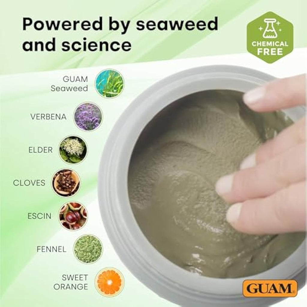 GUAM Dren Plus Seaweed Mud - Anti-Cellulite Body Mask for Firming (500g)