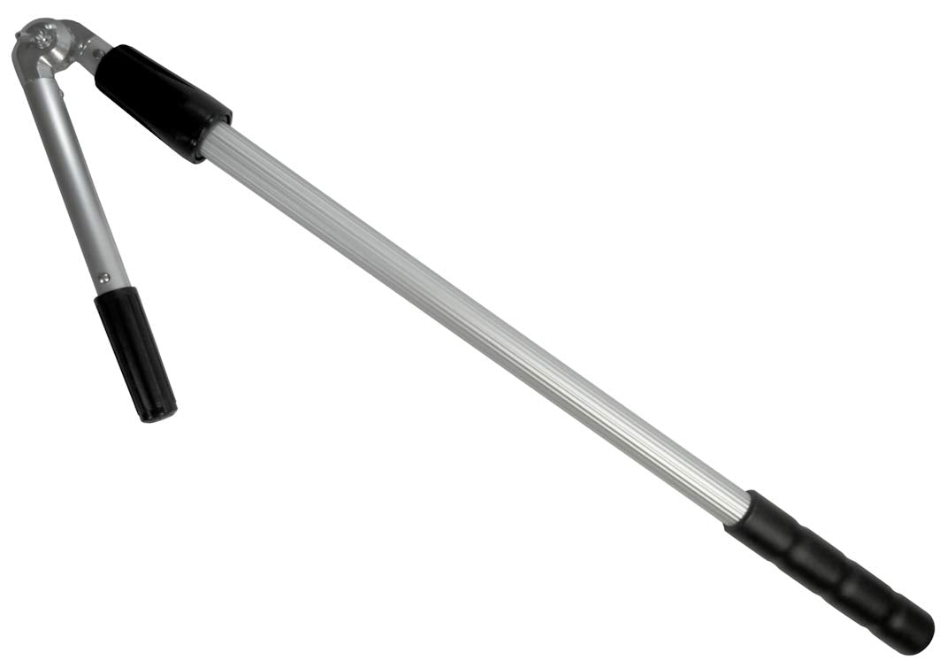 GBPro Telescopic Window Cleaning Pole – 1.25M Aluminium Rod with Angle Adaptor