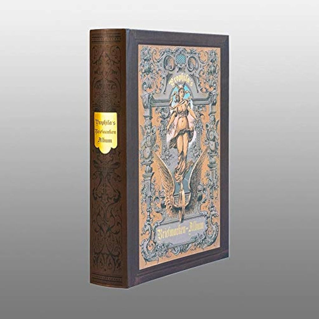 Prophila Stamp Album – 60 Black Page Heritage Design Stockbook