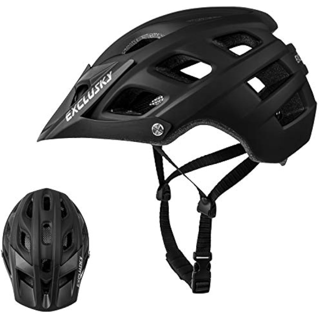 Exclusky Mountain Bike Helmet – Lightweight MTB Cycling Helmet for Adults