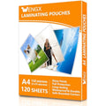 A4 Laminating Pouches | 150 Micron Glossy Clear - 120 Sheets