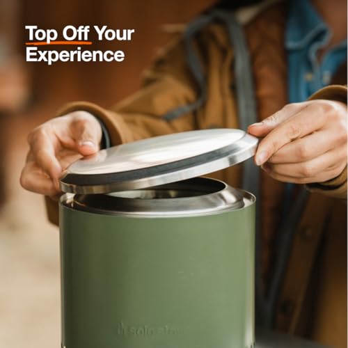 Solo Stove Mesa XL Accessory Pack - Stainless Steel Roasting Sticks & Lid