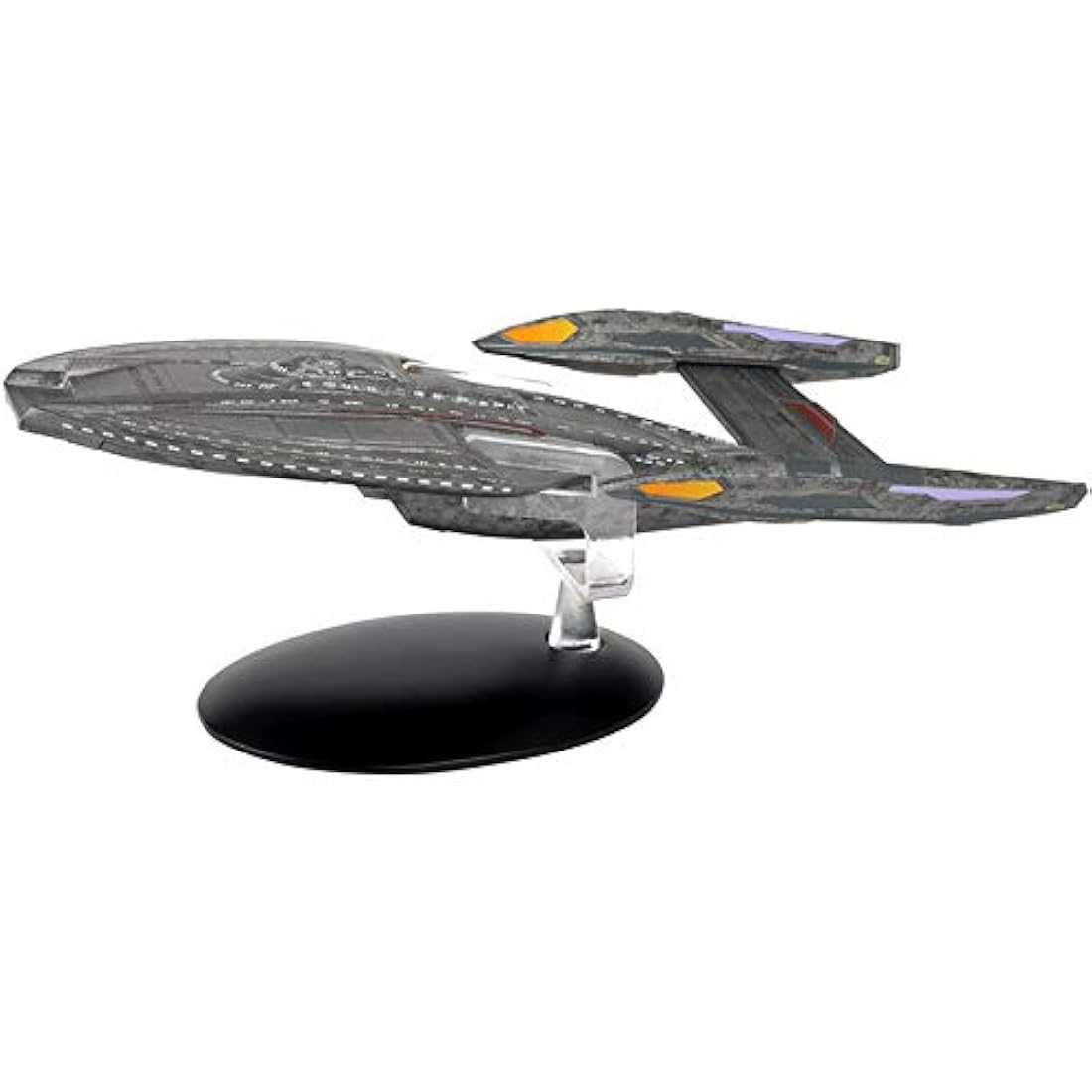 Eaglemoss Star Trek U.S.S. Zheng He Die-Cast Model Ship with Magazine