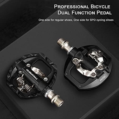 Jolof Store MTB Pedals | Dual Platform SPD Compatible Nylon Fiber