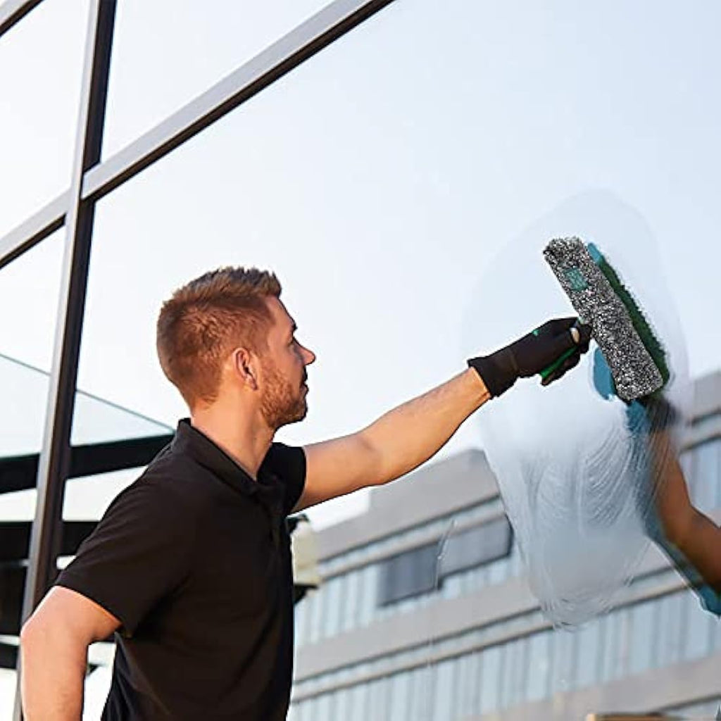 Unger ErgoTec Power Washer – 45cm Microfibre Window Cleaning Tool