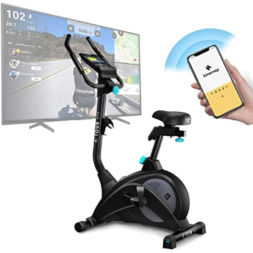 Bluefin Fitness Tour FIT Exercise Bike | Magnetic Resistance | Kinomap
