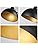 Osasy Vintage Arc Floor Lamp – Adjustable Metal Retro Light in Black & Gold