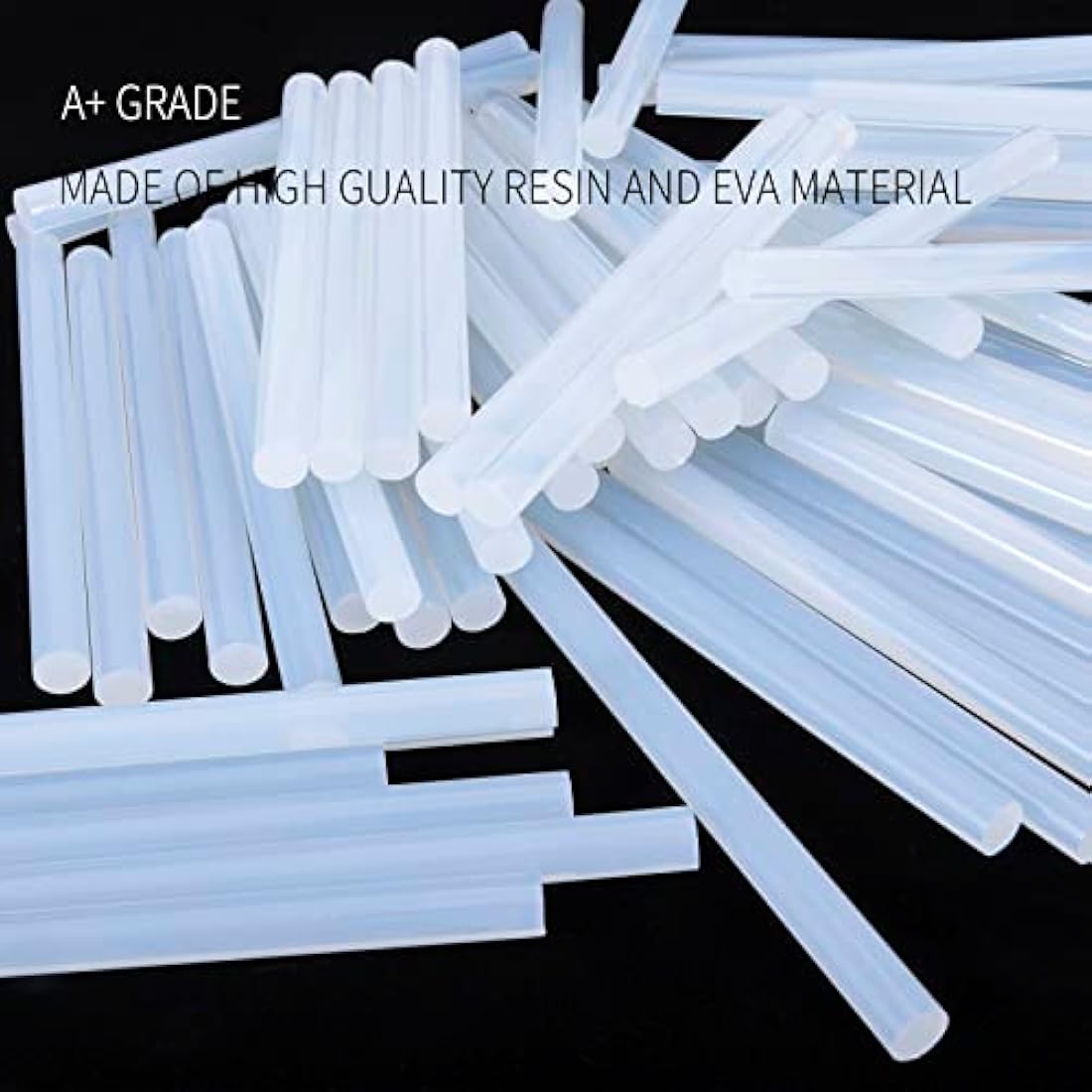 Beeway Hot Glue Gun Sticks | 7mm x 100mm | 125 Pack for DIY Crafts