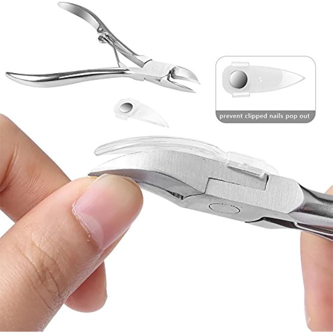 MojiDecor 6-Piece Ingrown Toenail Kit | Stainless Steel Pedicure Set